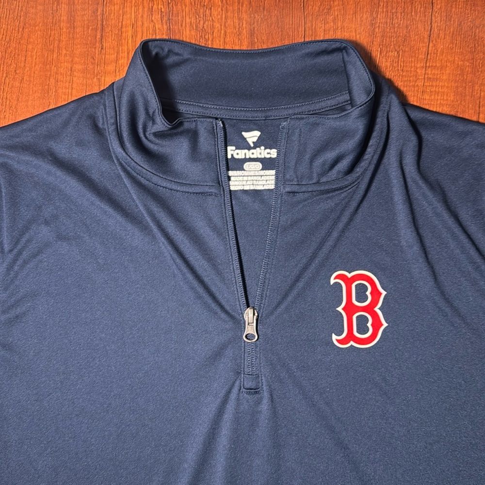 Men’s Fanatics Boston Red Sox Quarter Zip